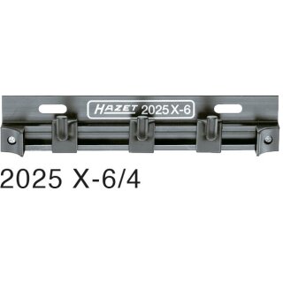 HAZET Führungsschiene mit Haken 2025X-6/4 | Anzahl Werkzeuge: 4