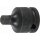 BGS technic Kraft-Steckschlüssel-Adapter | Innenvierkant 10 mm (3/8") - Außenvierkant 6,3 mm (1/4")