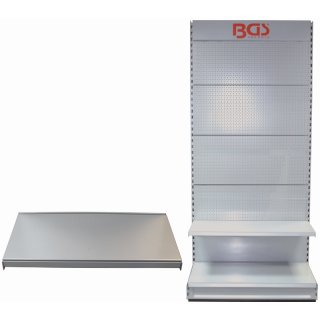 BGS technic Zusatzboden für Verkaufswand Art. 49 | 1000 x 470 mm