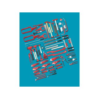 HAZET Werkzeug-Sortiment 0-179NX/65ALU | Anzahl Werkzeuge: 65