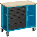 HAZET Fahrbare Werkbank 177W-6 | Schubladen flach: 4?X 80...