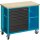 HAZET Fahrbare Werkbank 177W-6 | Schubladen flach: 4?X 80 X 527 X 348 mm | Schubladen hoch: 2?X 165 X 527 X 348 mm