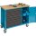 HAZET Fahrbare Werkbank 177W-6 | Schubladen flach: 4?X 80 X 527 X 348 mm | Schubladen hoch: 2?X 165 X 527 X 348 mm