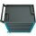 HAZET Werkstattwagen Assistent 177-6 | Schubladen flach: 4?X 80 X 527 X 348 mm | Schubladen hoch: 2?X 165 X 527 X 348 mm