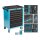 HAZET Werkstattwagen Assistent 178 N-7 mit 147 Werkzeugen 178N-7/147 | Schubladen flach: 5?X 80 X 527 X 348 mm | Schubladen hoch: 2?X 165 X 527 X 348 mm | Anzahl Werkzeuge: 147