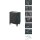HAZET Werkstattwagen Assistent 179NT-8-RAL7016/2 | Schubladen flach: 7?X 77 X 522 X 398 mm | Schubladen hoch: 1?X 162 X 522 X 398 mm | Anzahl Werkzeuge: 264