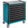 HAZET Werkstattwagen Assistent 179NXL-8 | Schubladen flach: 7?X 77 X 696 X 398 mm | Schubladen hoch: 1?X 162 X 696 X 398 mm