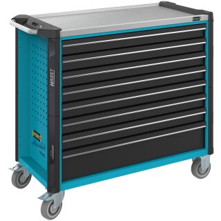 HAZET Werkstattwagen Assistent 179NXXL-8 | Schubladen flach: 7?X 77 X 870 X 398 mm | Schubladen hoch: 1?X 162 X 870 X 398 mm