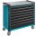 HAZET Werkstattwagen Assistent 179NXXL-8 | Schubladen flach: 7?X 77 X 870 X 398 mm | Schubladen hoch: 1?X 162 X 870 X 398 mm