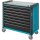 HAZET Werkstattwagen Assistent 179NXXL-8 | Schubladen flach: 7?X 77 X 870 X 398 mm | Schubladen hoch: 1?X 162 X 870 X 398 mm