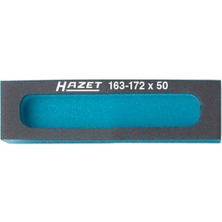 HAZET Weichschaum-Einlage mit Kleinteilefächern 163-172X50