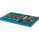 HAZET Werkzeug-Satz 163-330/16 | Kreuzschlitz Profil PH, Schlitz Profil, Innen TORX® Profil | Anzahl Werkzeuge: 16