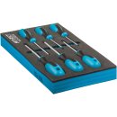 HAZET Schraubendreher-Satz TORX® 163-266/6 | Innen TORX® Profil | Anzahl Werkzeuge: 6 | T?10  T?30