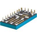 HAZET TORX® Schraubendreher-Steckschlüssel-Einsatz-Satz 163-492/22 | Vierkant12,5 mm (1/2 Zoll) | Innen TORX® Profil, Tamper Resistant TORX® Profil | Anzahl Werkzeuge: 22 | T?20  T?70
