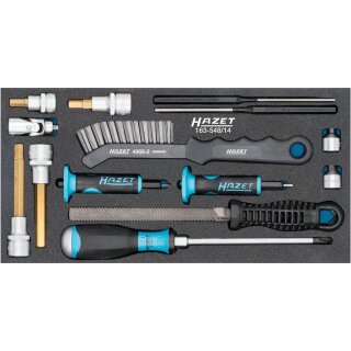 HAZET Universal Bremsensatz 163-548/14 | Anzahl Werkzeuge: 14