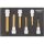 HAZET Schraubendreher-Steckschlüsseleinsatz Satz 163-302/6 | Vierkant10 mm (3/8 Zoll) | Innen-Sechskant Profil | Anzahl Werkzeuge: 6 | 4  10