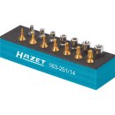 HAZET Werkzeug-Satz, TORX® 163-251/14 | Vierkant6,3...