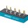 HAZET Werkzeug-Satz, TORX® 163-252/9 | Vierkant10 mm (3/8 Zoll) | Außen TORX® Profil, Innen TORX® Profil | Anzahl Werkzeuge: 9 | E?8  E?14 | T?25  T?50