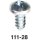 HAZET Blechschraube 111-28