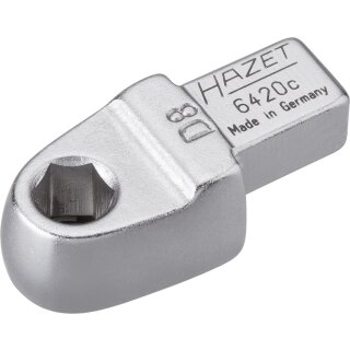 HAZET Einsteck-Halter für Bits 6420C | Einsteck-Vierkant 9 X 12 mm | Sechskant8 mm (5/16 Zoll)