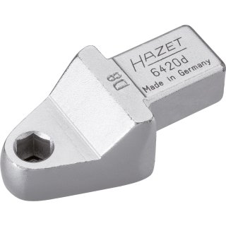 HAZET Einsteck-Halter für Bits 6420D | Einsteck-Vierkant 14 X 18 mm | Sechskant8 mm (5/16 Zoll)