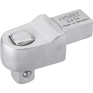HAZET Einsteck Vierkant-Antriebe 6414 | Einsteck-Vierkant 14 X 18 mm | Vierkant 12,5 mm (1/2 Zoll)
