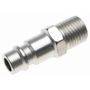 BGS technic Druckluft-Stecknippel | AG 6,3 mm (1/4")