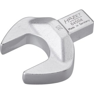 HAZET Einsteck-Maulschlüssel 6450D-30 | Einsteck-Vierkant 14 X 18 mm | Außen-Sechskant Profil | 30