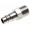BGS technic Druckluft-Stecknippel | AG 10 mm (3/8")
