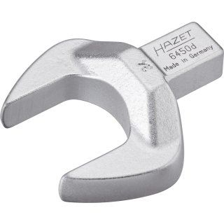 HAZET Einsteck-Maulschlüssel 6450D-34 | Einsteck-Vierkant 14 X 18 mm | Außen-Sechskant Profil | 34