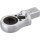 HAZET Einsteck Ratschen-Ringschlüssel 6606D-16 | Einsteck-Vierkant 14 X 18 mm | Außen-Doppel-Sechskant Profil | 16