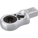 HAZET Einsteck Ratschen-Ringschlüssel 6606D-17 |...