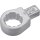 HAZET Einsteck-Ringschlüssel 6630C-19 | Einsteck-Vierkant 9 X 12 mm | Außen-Doppel-Sechskant-Tractionsprofil | 19