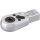 HAZET Bit Einsteck-Umschaltknarre 6408 | Einsteck-Vierkant 9 X 12 mm | Sechskant6,3 (1/4 Zoll), Innen-Sechskant Profil