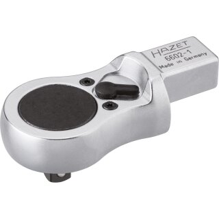 HAZET Einsteck-Umschaltknarre 6602-1 | Einsteck-Vierkant 14 X 18 mm | Vierkant 10 mm (3/8 Zoll)