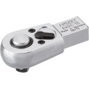 HAZET Einsteck-Umschaltknarre 6401-1S | Einsteck-Vierkant...