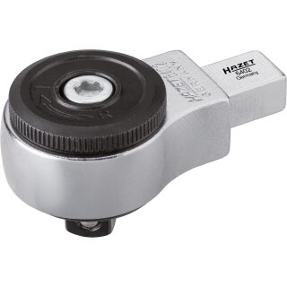 HAZET Einsteck-Umschaltknarre 6402 | Einsteck-Vierkant 9 X 12 mm | Vierkant 10 mm (3/8 Zoll)