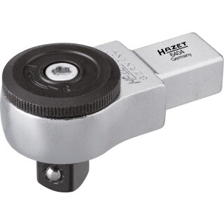 HAZET Einsteck-Umschaltknarre 6404 | Einsteck-Vierkant 14 X 18 mm | Vierkant 12,5 mm (1/2 Zoll)