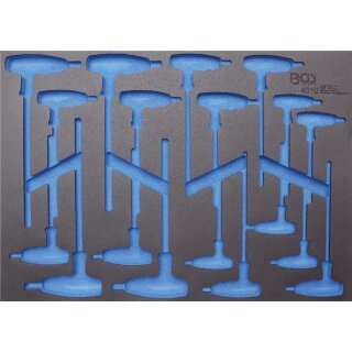 BGS technic Werkstattwageneinlage 3/3 | leer | für Art. 4010