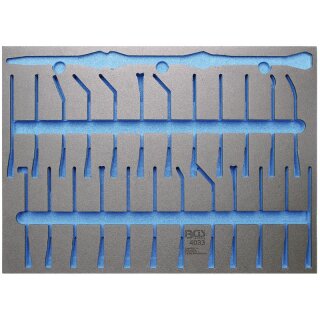 BGS technic Werkstattwageneinlage 3/3 | leer | für Art. 4033