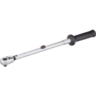 HAZET Drehmoment-Schlüssel US-STANDARD 6127-1CT | Nm min-maX: 54.2 - 271.2 Nm | lbf min-maX: 40 - 200 lbf.ft | Toleranz: 3% | Vierkant 12,5 mm (1/2 Zoll)