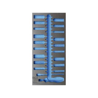 BGS technic Werkstattwageneinlage 1/3 | leer | für Art. 4043