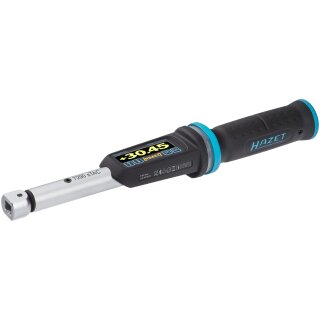 HAZET Drehmoment- / Drehwinkelschlüssel, elektronisch | SmartTAC SYSTEM 7000 sTAC | 1??1000 Nm 7290-2STAC | Nm min-maX: 5??60 Nm | lbf min-maX: 3.5??44 lbf.ft? Toleranz: 1% | Einsteck-Vierkant 9 X 12 mm, Vierkant 10 mm (3/8 Zoll)