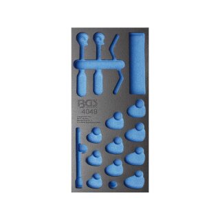 BGS technic Werkstattwageneinlage 1/3 | leer | für Art. 4049