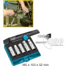 HAZET Stehbolzen-Ausdreher Satz 844/5 | Vierkant12,5 mm...