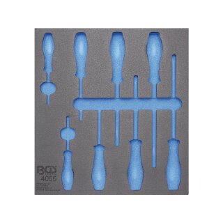 BGS technic Werkstattwageneinlage 2/3 | leer | für Art. 4055