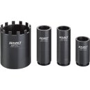 HAZET Nkw Zapfenschlüssel-Satz 4937-101/4 | Vierkant20 mm (3/4 Zoll) | Anzahl Werkzeuge: 4