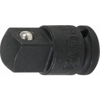 BGS technic Kraft-Steckschlüssel-Adapter | Innenvierkant 6,3 mm (1/4") - Außenvierkant 10 mm (3/8")