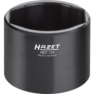 HAZET NKW Achsmutter-Steckschlüssel 4937-120 | Vierkant20 mm (3/4 Zoll)