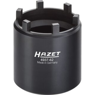 HAZET Nkw Zapfenschlüssel 4937-62 | Vierkant20 mm (3/4 Zoll)